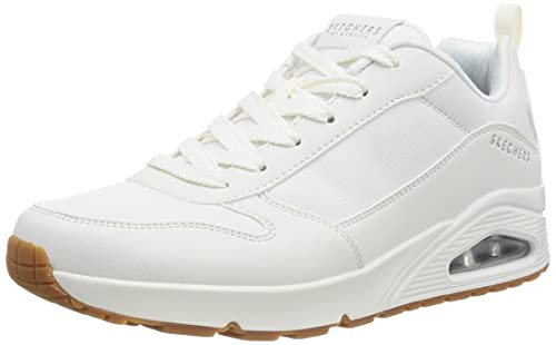 Skechers Herren UNO Sneaker, White, 43 EU