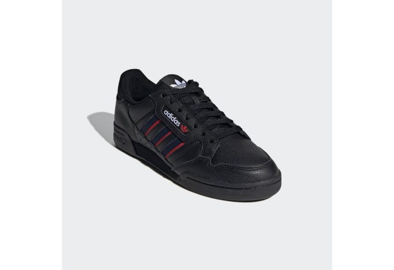 Schwarzer Herren Sneaker von Adidas Originals - CONTINENTAL 80 STRIPES