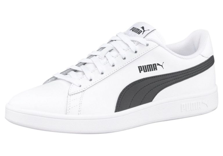 PUMA Smash V2 L Herren Sneaker weiß