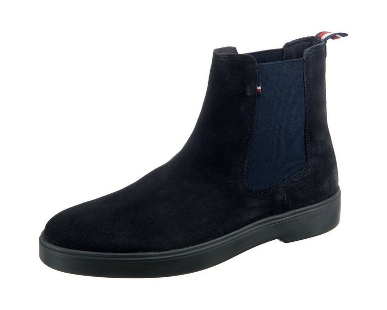 Tommy Hilfiger »Chelsea Boots« Chelseaboots blau